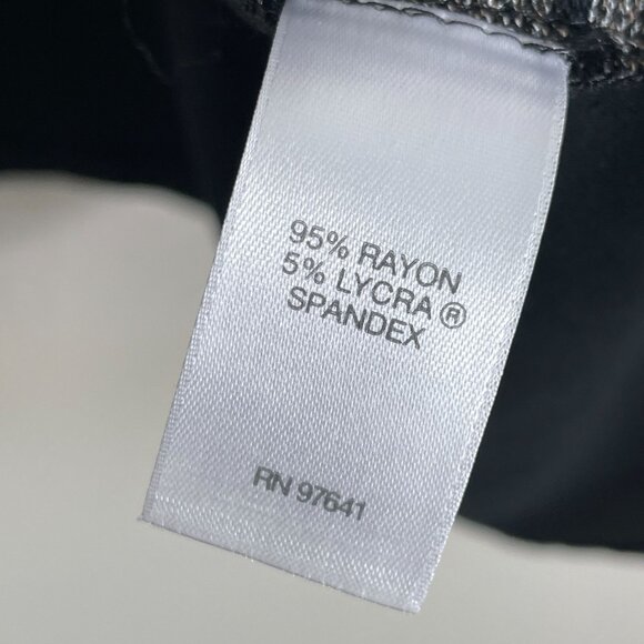 J Jill Wearever Collection Womens Plus 2X Striped Long Sleeve Tunic Top Stretch - Picture 4 of 8